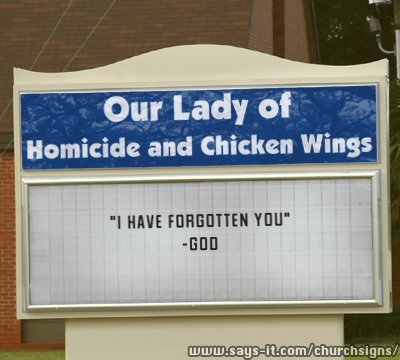 chicken wings and homicide